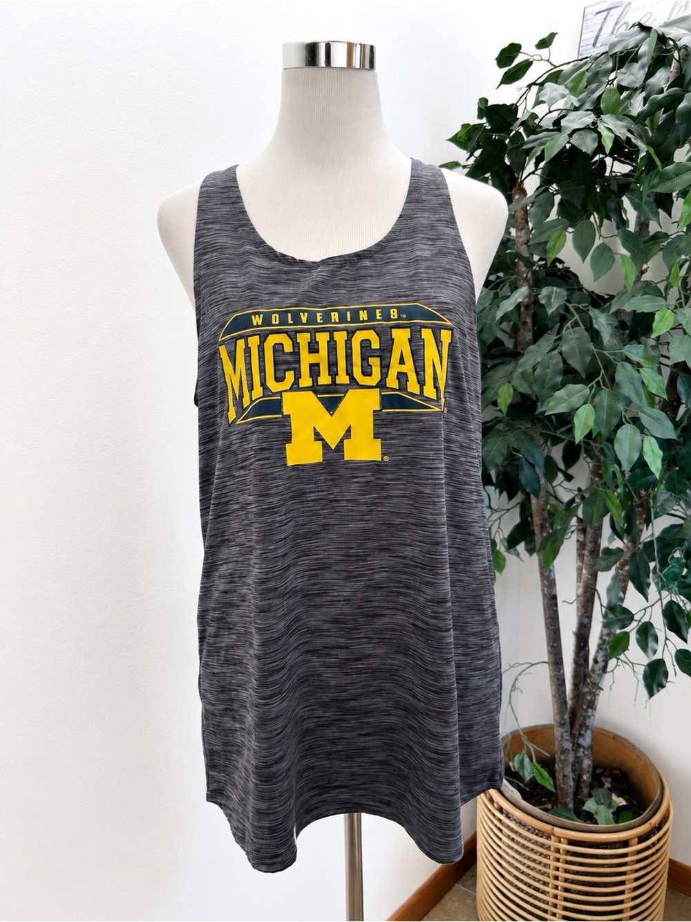 Sideline Apparel • U of M University of Michigan Wolverines Tank Top